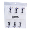 Standing Jockey Blue Cocktail Stirrers