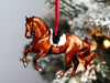 Pirouette Dressage Horse Ornament - Chestnut Sport Horse