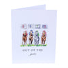 Out Of The Gate Derby Horse Racing Greeting Card