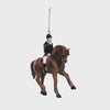 Christmas English Rider Ornament