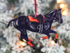 Black Polo Pony Christmas Ornament Polo Horse Decorations