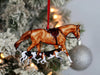 Chestnut Fox Hunter Horse and Hounds Field Hunter Ornament