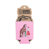 Woman and Horse with Roses Can Cooler