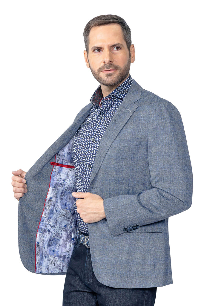 7 Downie Street Bellaire Sports Coat in Navy Sports Coat