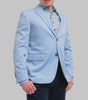 7 Downie Street Sydney Men's Light Blue Sports Coat Blazer 