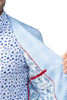 7 Downie Street Blazer Light Blue Plaid Stretch Nantucket Sports Coat
