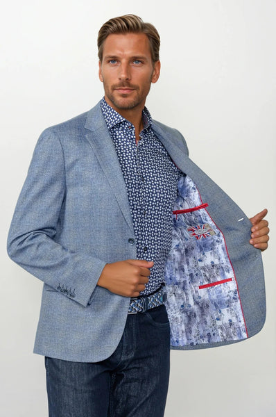 7 Downie Street Bellaire Sports Coat in Navy Sports Coat
