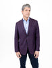 Burgundy Plaid Sport Coat 7 Downie Street DUFFERIN Blazer