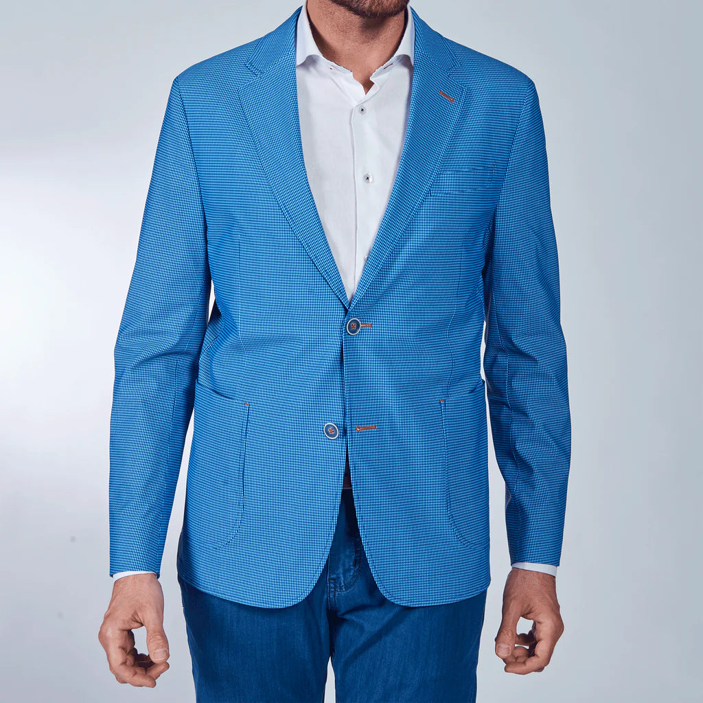 7 Downie Street Flash Blue Sports Coat Blazer – Saratoga