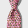 Alynn Men's One Horse Race Derby Tie - Pink Silk AL301198 SS26