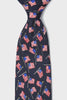 Alynn Men's Old Glory Navy Blue Silk Tie AL300056 SS26