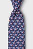 Alynn Men's Silk USA Tie Navy Blue AL301194 SS26