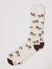 Alynn Socks Wild & Free Horse Stallion Carded Cotton  AS241603 SS26