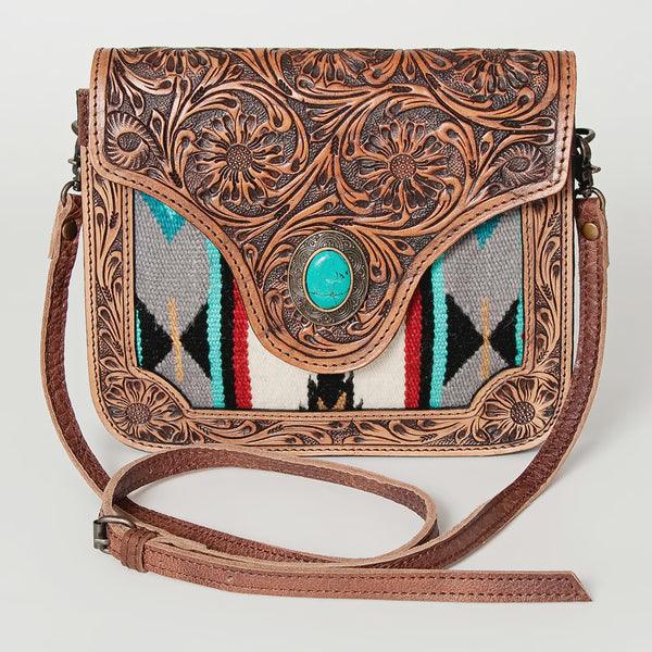 American Darling ADBG826B Crossbody Genuine Western Leather Women Bag SS26