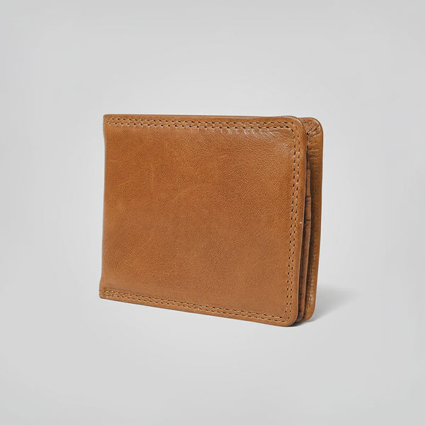 American Darling SWC450TAN Fiorado -Leather Coin Pocket Wallet SS26