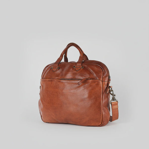 American Darling Solevera - Vegetable Tanned Briefcase SWC415TAN SS26