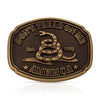Belt Buckle American Gadsden Don't Tread on Me Heritage Attitude Buckle A515C