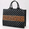 Genuine Western Leather Handbag Hand Tooled in the USA by American Darling ADBGA775