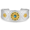 Montana SilverSmiths The Outrider Turquoise Cuff Bracelet BC6511G SS26