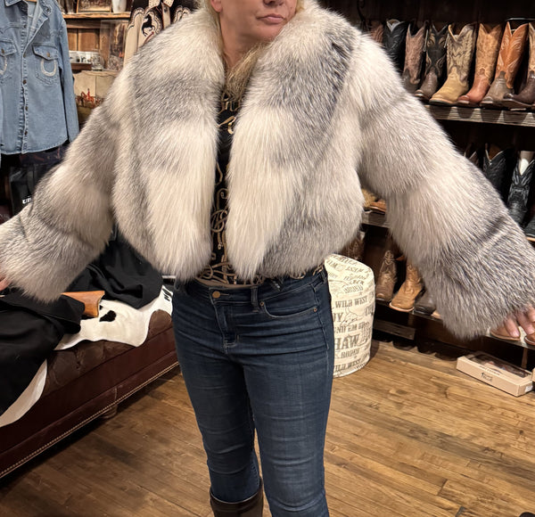 Bergen Of Norway Silver Fox Chubby Bolero FW26 RO