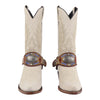 Boot Lassos Leather Boot Accessory Aztec Concho Design