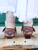 Boot Lassos Leather Boot Accessory Aztec Concho Design