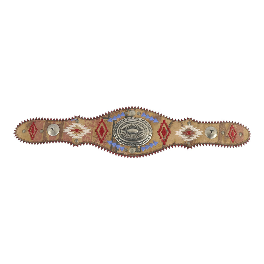 Boot Lassos Leather Boot Accessory Aztec Concho Design