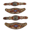 Boot Lassos Leather Boot Accessory Aztec Concho Design