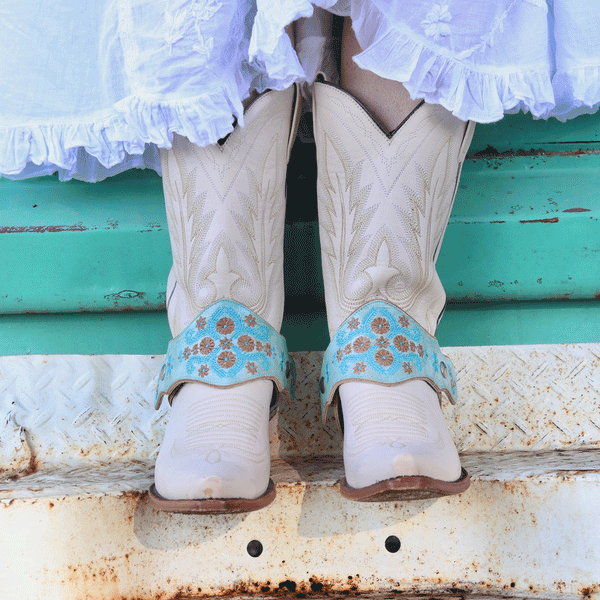 Boot Lassos Leather Olayda-Aqua Boot Accessory SS25