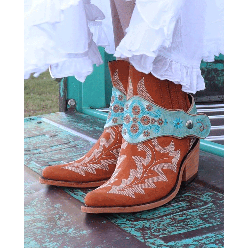Boot Lassos Leather Olayda-Aqua Boot Accessory SS25