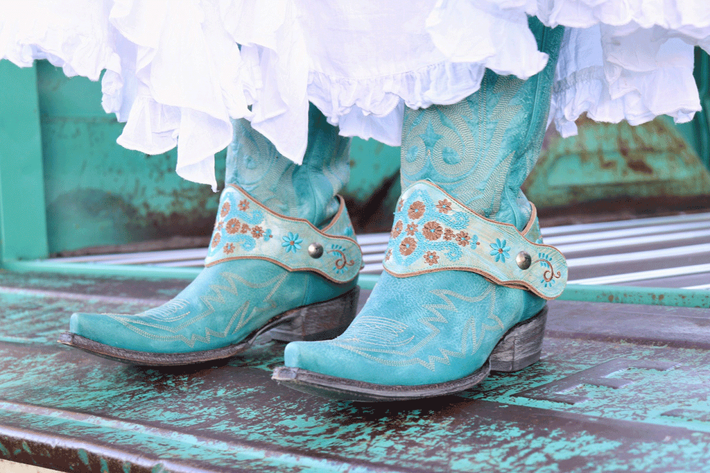 Boot Lassos Leather Olayda-Aqua Boot Accessory SS25