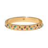 Women's Gold Radiant Bright Hinged Bangle | Brighton JF0435