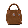 Brighton Reina Medium Leather Tote Bag – Luggage Brown Artisan Design (H44188)