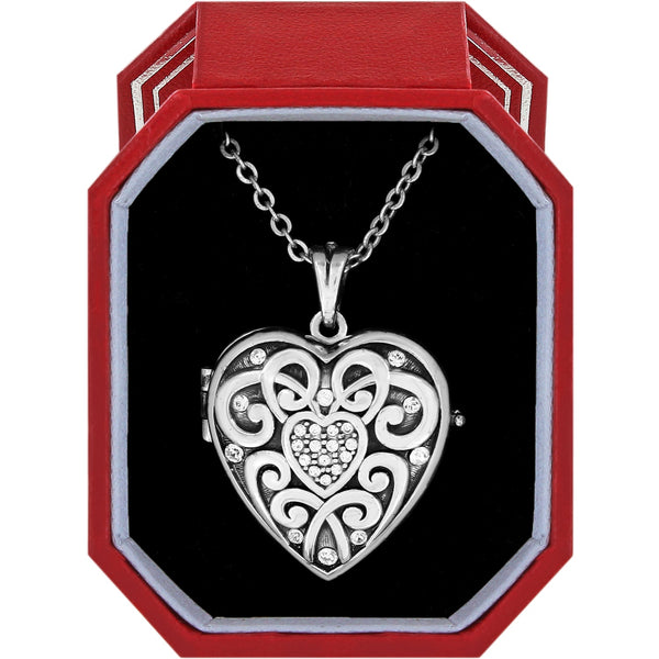 Brighton Sweet Memory Locket Necklace Gift Box JD4000 SS2526up - Saratoga Saddlery & International Boutiques