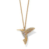 Brighton Trust Your Journey Golden Hummingbird Gold Necklace JM0142