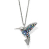 Brighton Trust Your Journey Hummingbird Silver Necklace JM0059 - Saratoga Saddlery & International Boutiques