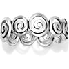 Brighton  Silver-Plated Vertigo Hinged Bangle JB4960 - Saratoga Saddlery & International Boutiques