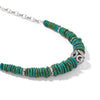 Brighton Contempo Sonora Turquoise Magnesite Disc Necklace