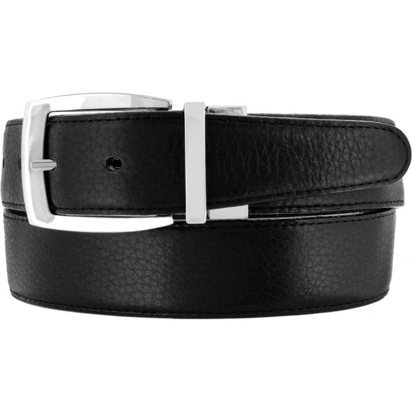 Brighton Jefferson Reversible Men's Leather Belt Brown to Black Made USA M10753 SS25up - Saratoga Saddlery & International Boutiques