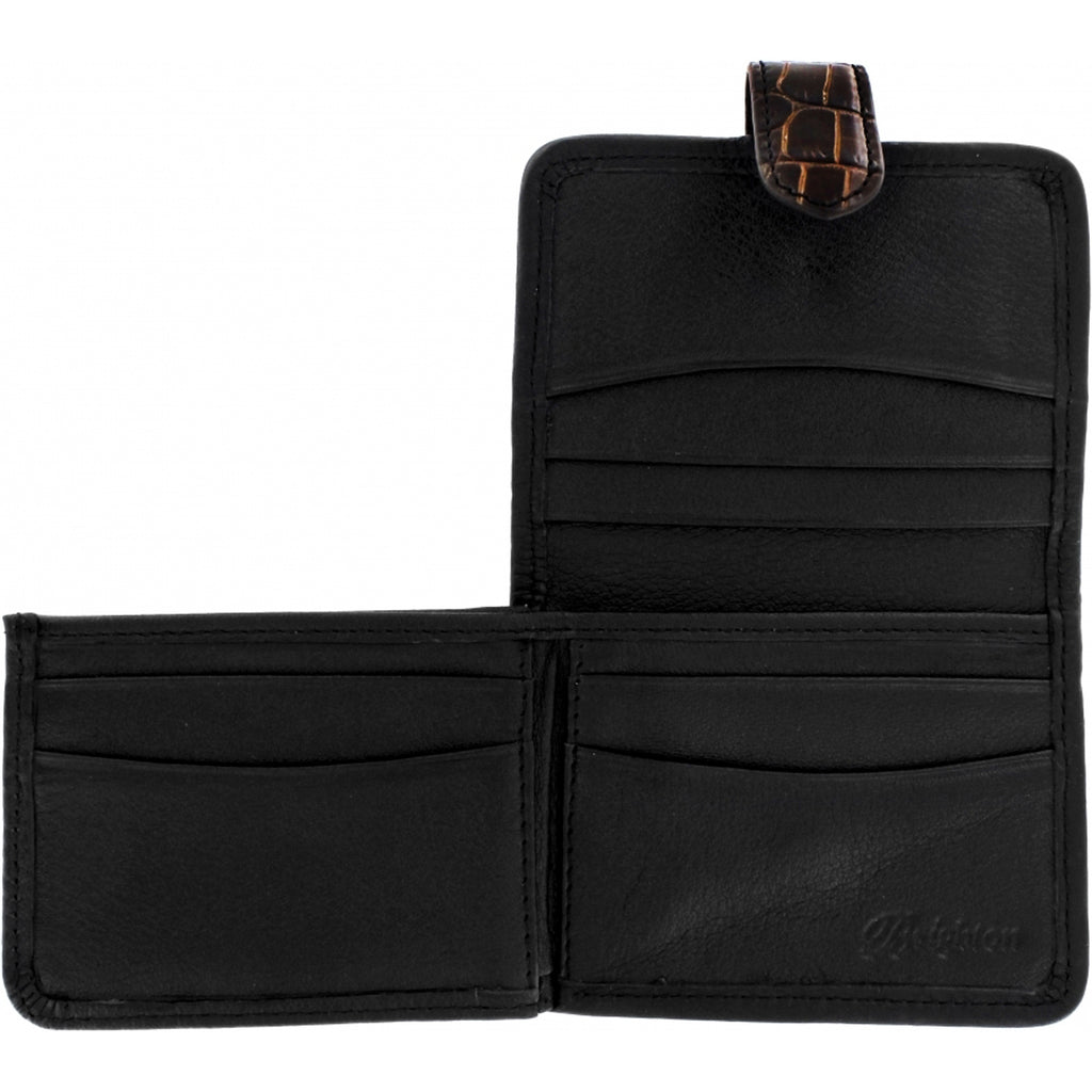 Brighton T10399 Black Chocolate Bellissimo Heart Small Wallet