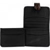 Brighton T10399 Black Chocolate Bellissimo Heart Small Wallet