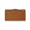 Brighton Cadiz Suede Large Wallet in Luggage color T35898 SS26