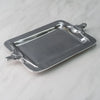 Bull Tray Polished Aluminum Rectangle 71459 SS25