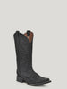 Circle G LD Black Embroidery Sq. Toe L5464 SS26ST
