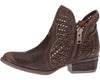 Circle G Q5019 Women's Brown Cutout Shortie Boot