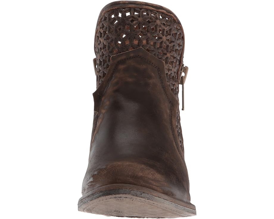 Circle G Q5019 Women's Brown Cutout Shortie Boot