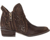 Circle G Q5019 Women's Brown Cutout Shortie Boot