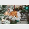 Palomino Gypsy Vanner Horse Christmas Ornament CEHOA004 FW26