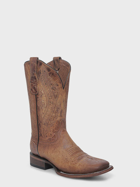 Corral L6300 Men's HoneySquare Toe Cowboy Boot SS25 - Saratoga Saddlery & International Boutiques
