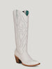 Corral Z5074 Women's White Embroidery Tall Top Snip Toe Cowboy Boot SS26ST